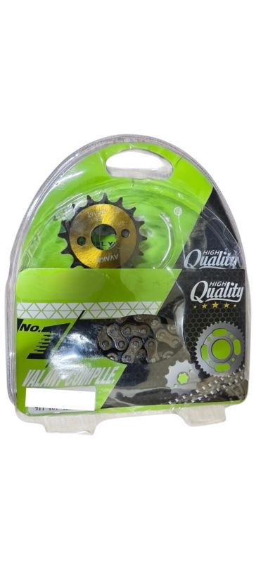 Комплет цеп,звездочки, GN 38T-16T/428H-116L